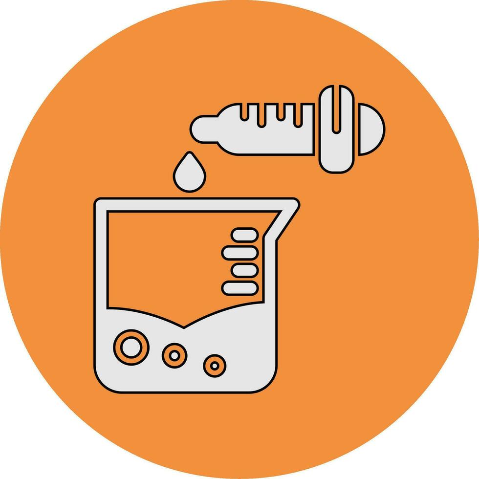 Beaker Vector Icon