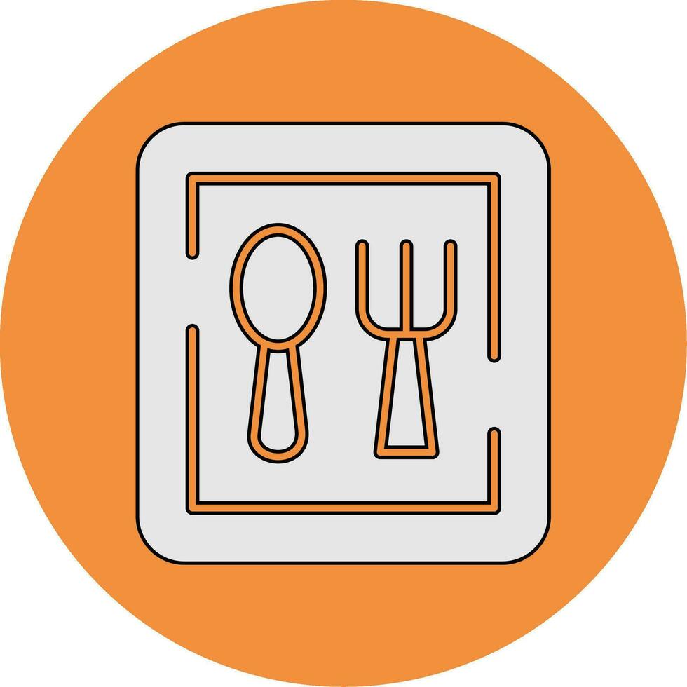 Restaurant Sign Vector Icon