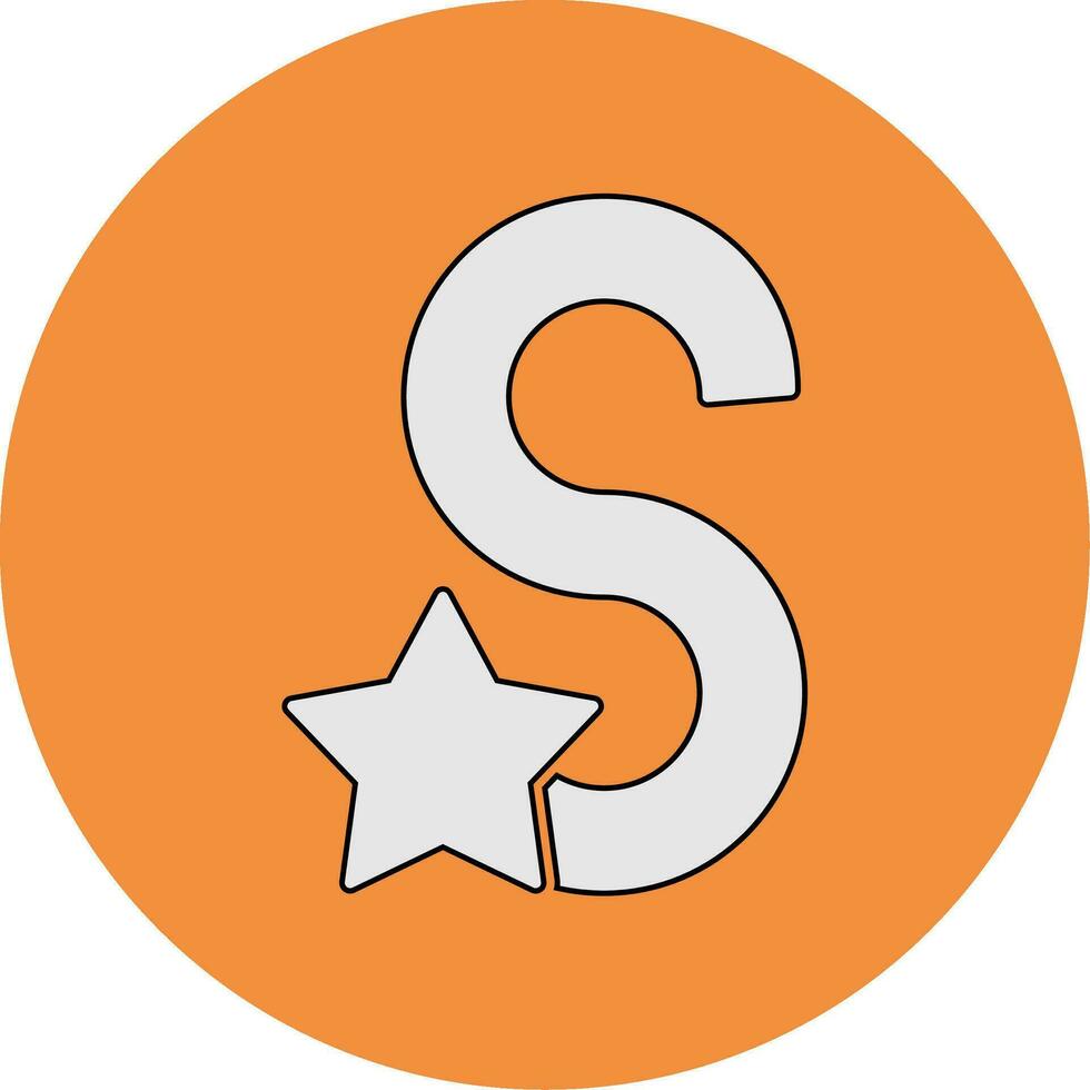 Small S Vector Icon
