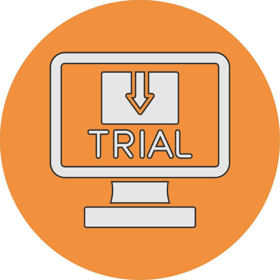 free trial Vector Icon
