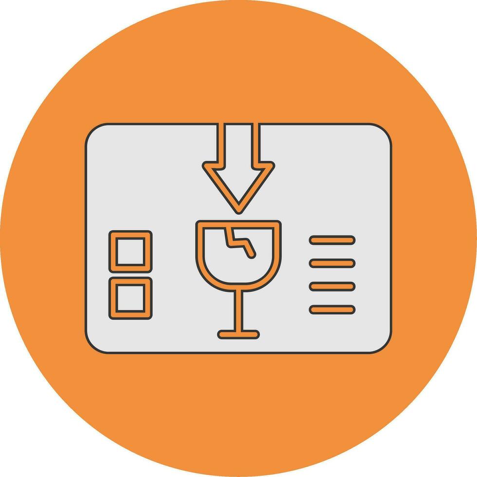 Fragile Vector Icon