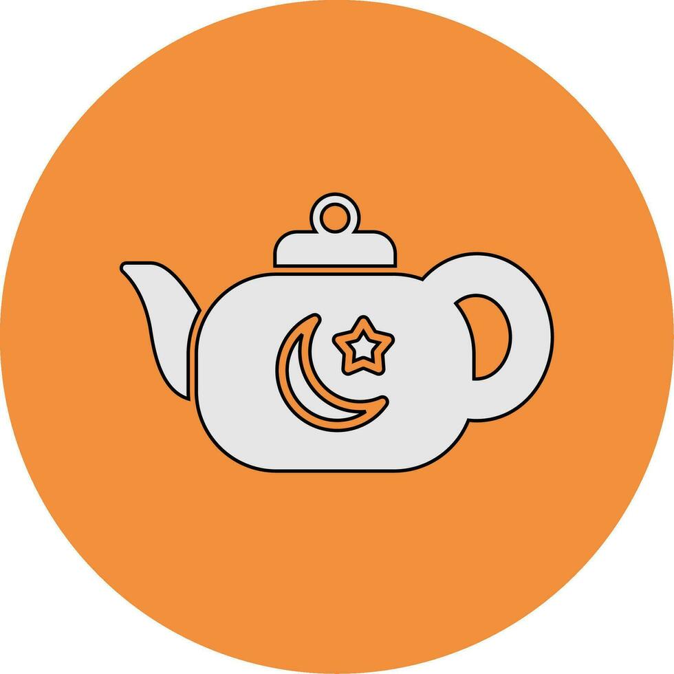 Tea Pot Vector Icon