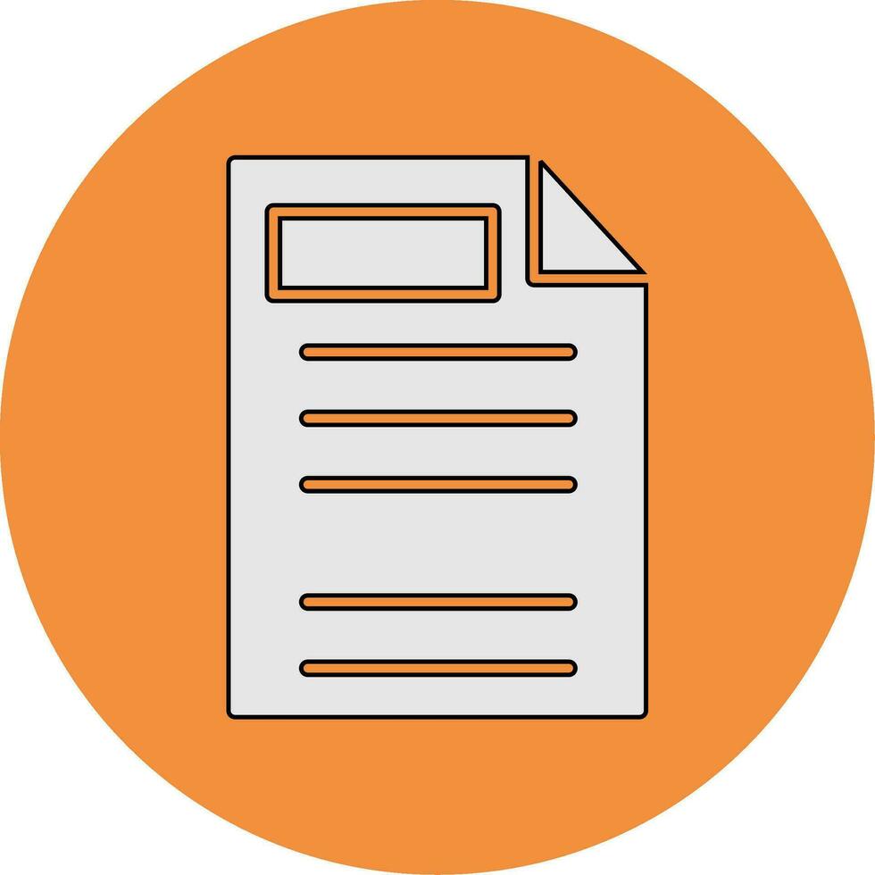 Out Of Paper Vector Icon