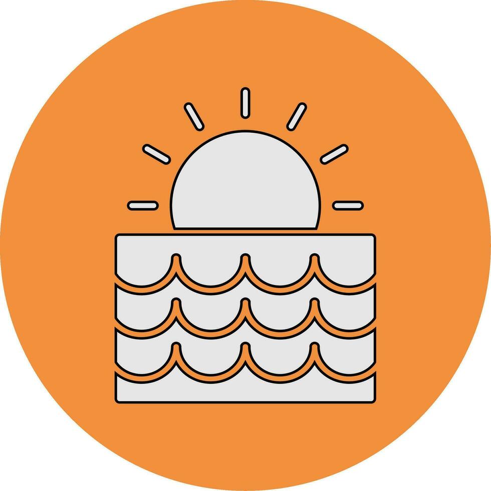 Sunrise Vector Icon