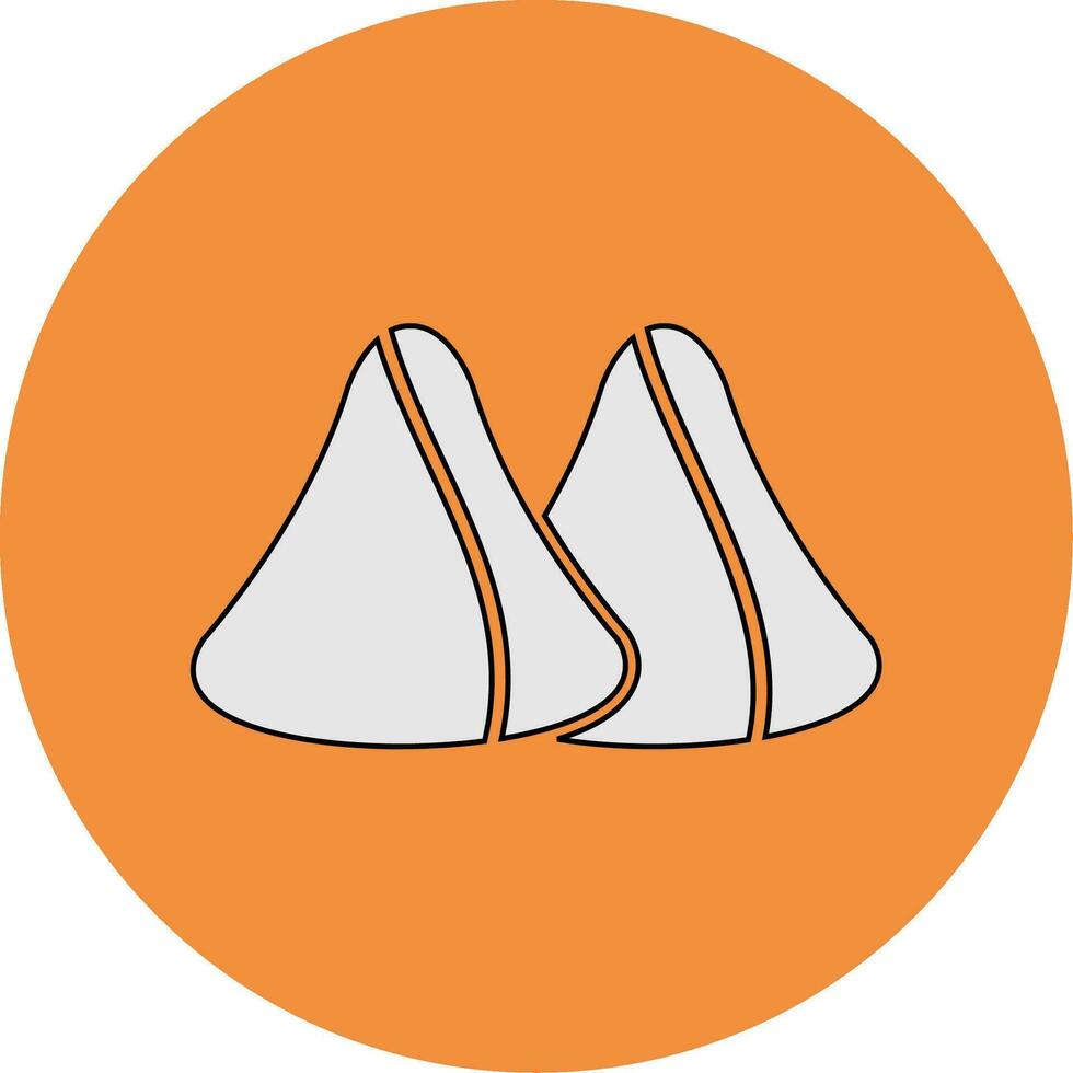 Samosa Vector Icon