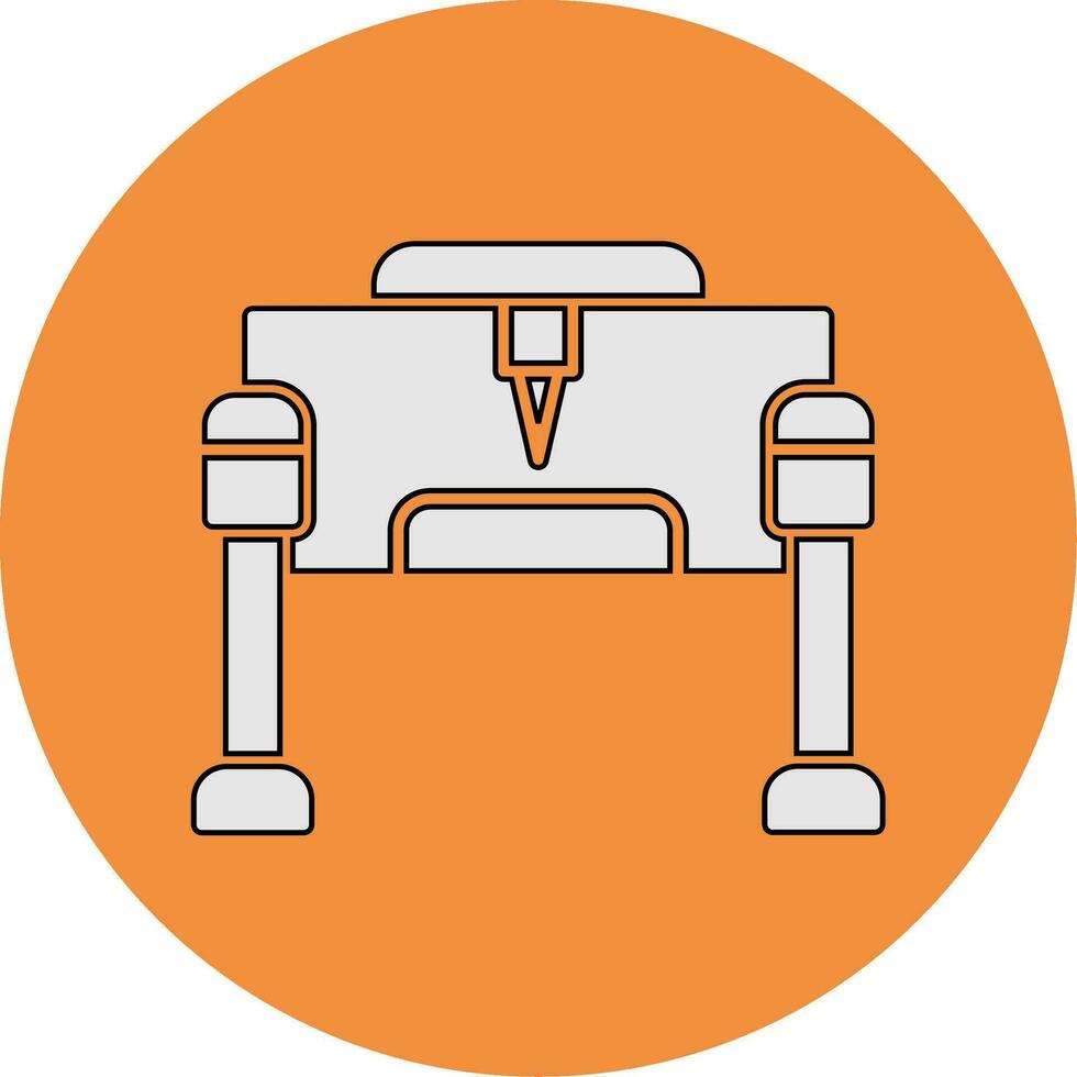 3d Printer Vector Icon