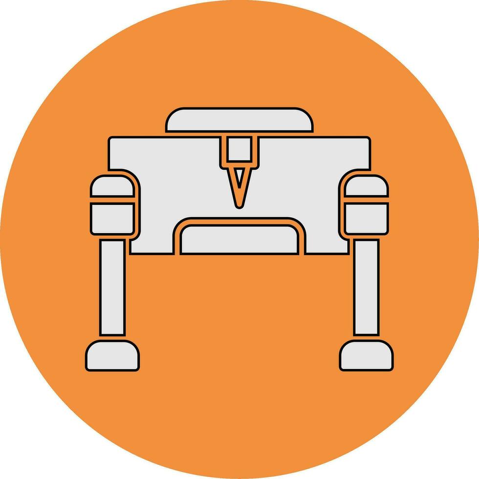 3d Printer Vector Icon