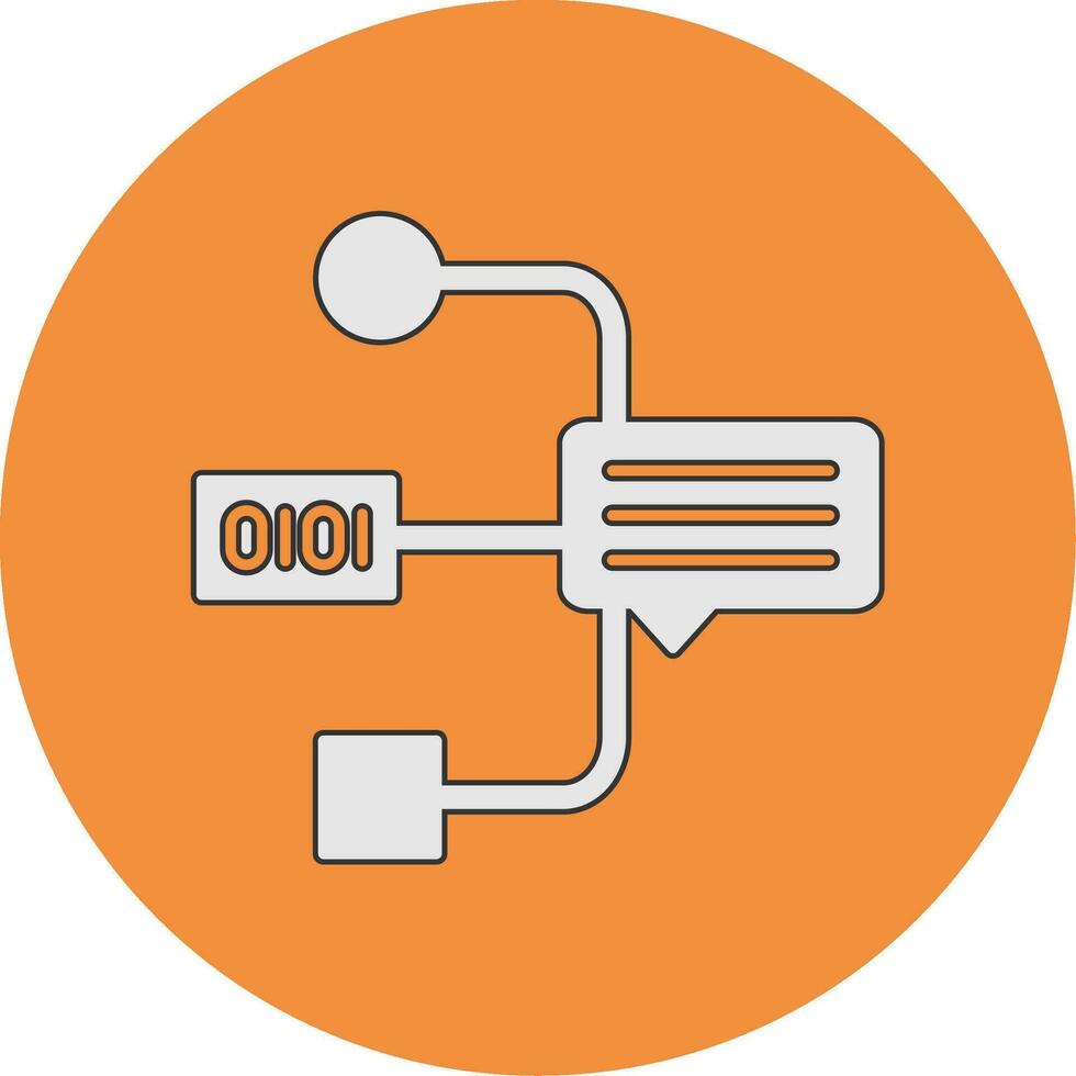 Natural Language Processing Vector Icon