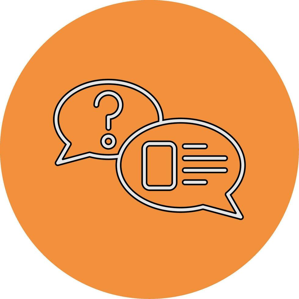 Answer Vector Icon