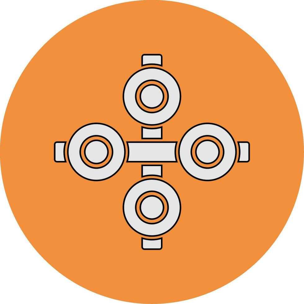 Offset Vector Icon