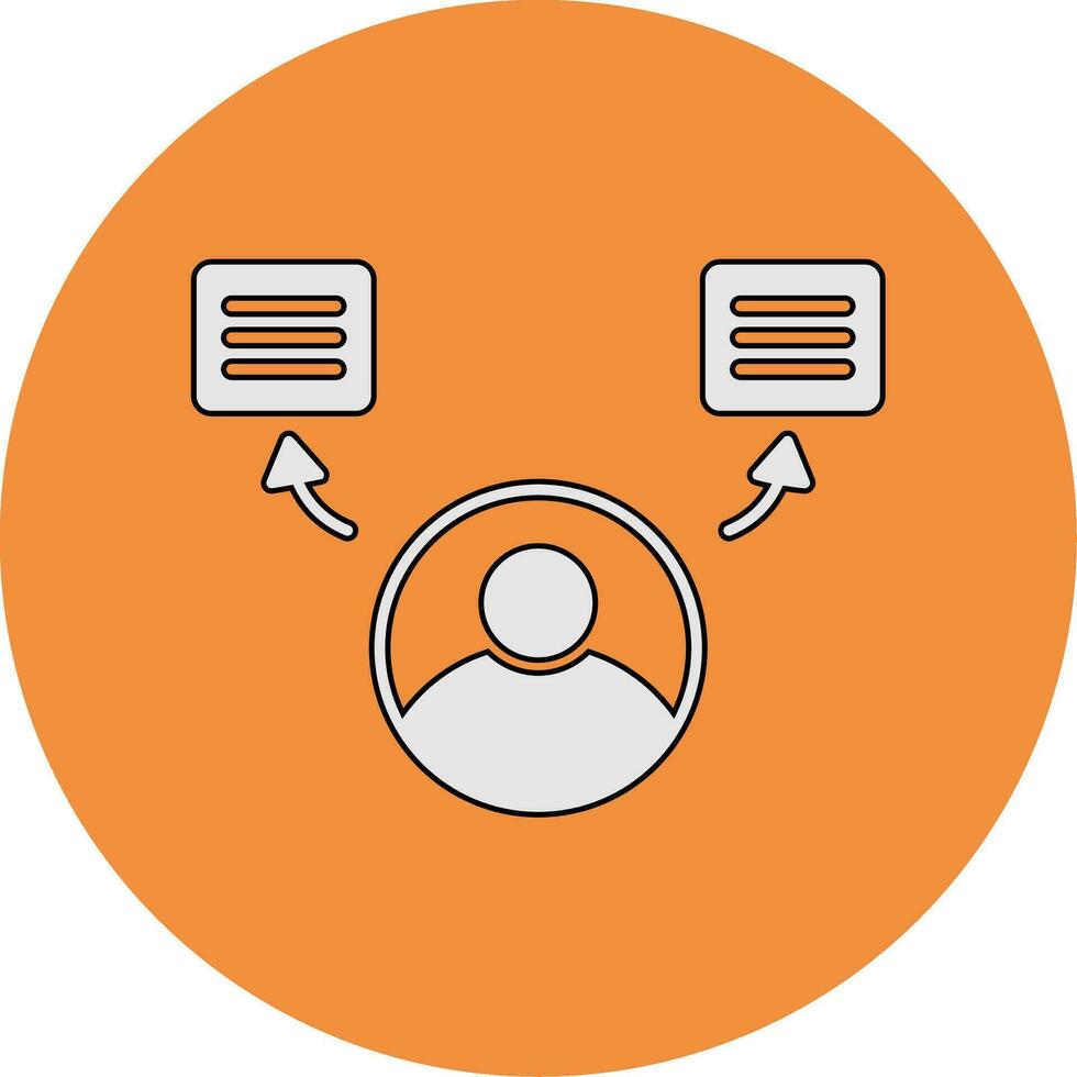 Natural Language Processing Vector Icon