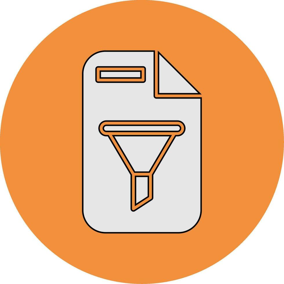 Filtering Vector Icon