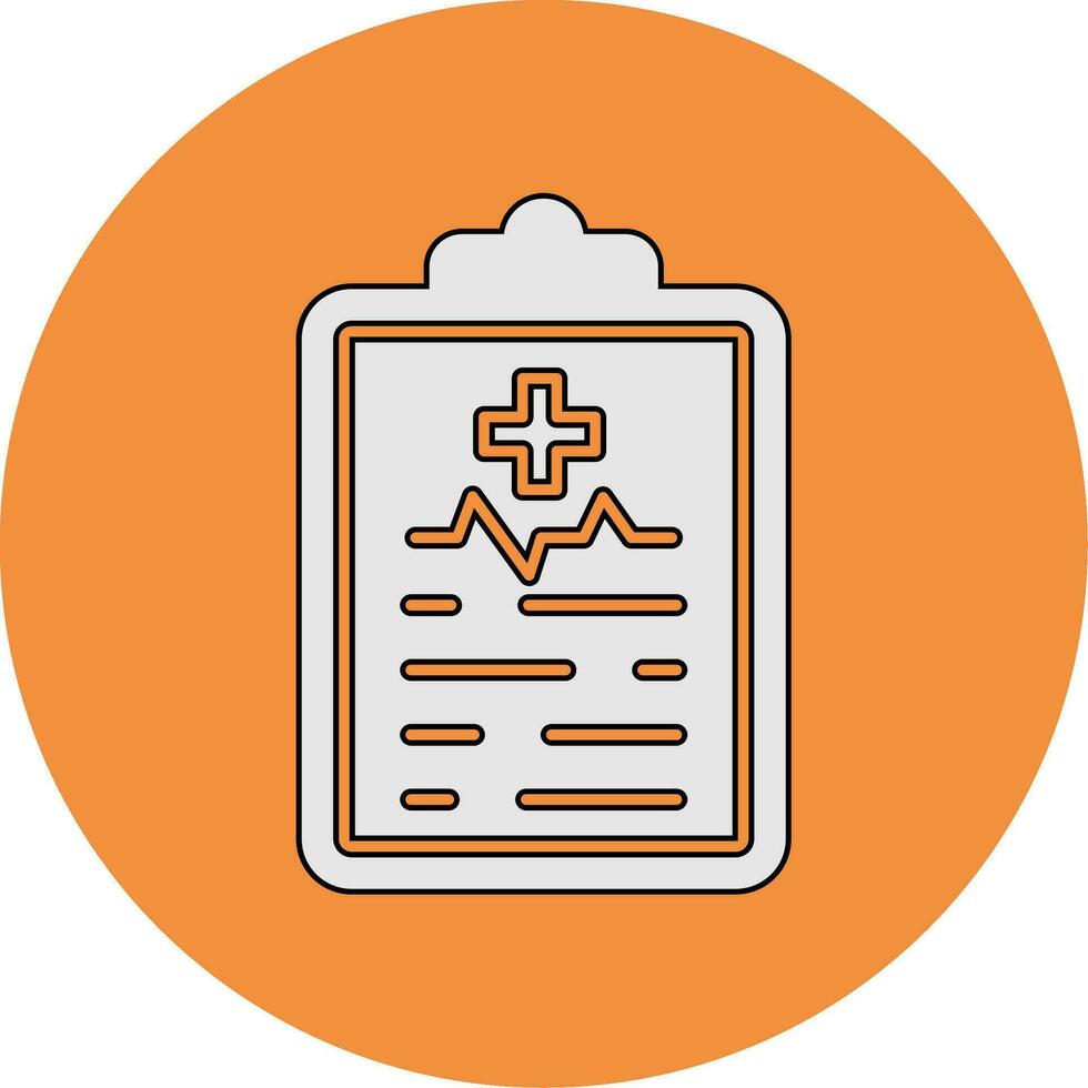 Medical Report Vector Icon