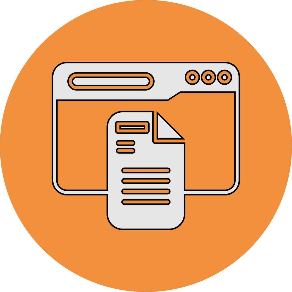 Document Vector Icon