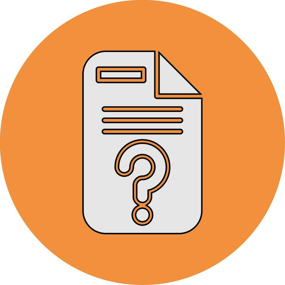 Unknown Vector Icon