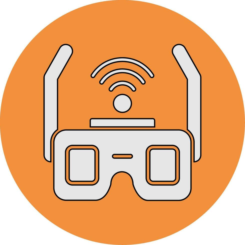 Smart Glasses Vector Icon