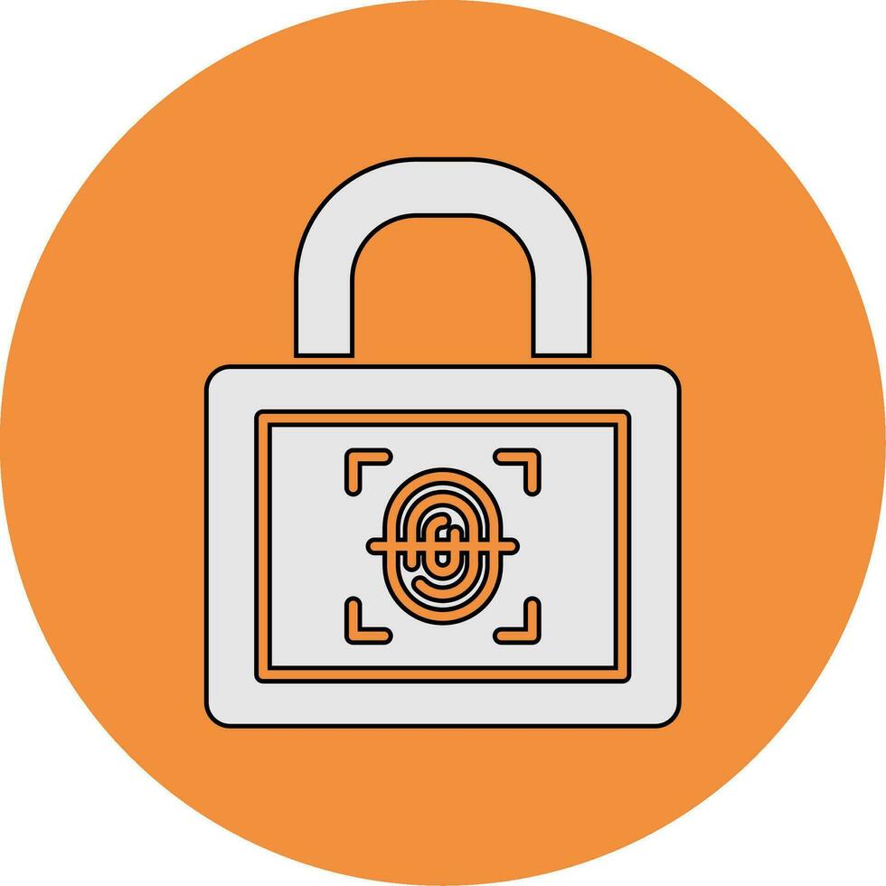 Fingerprint Vector Icon