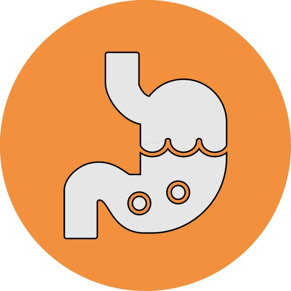 Stomachache Vector Icon