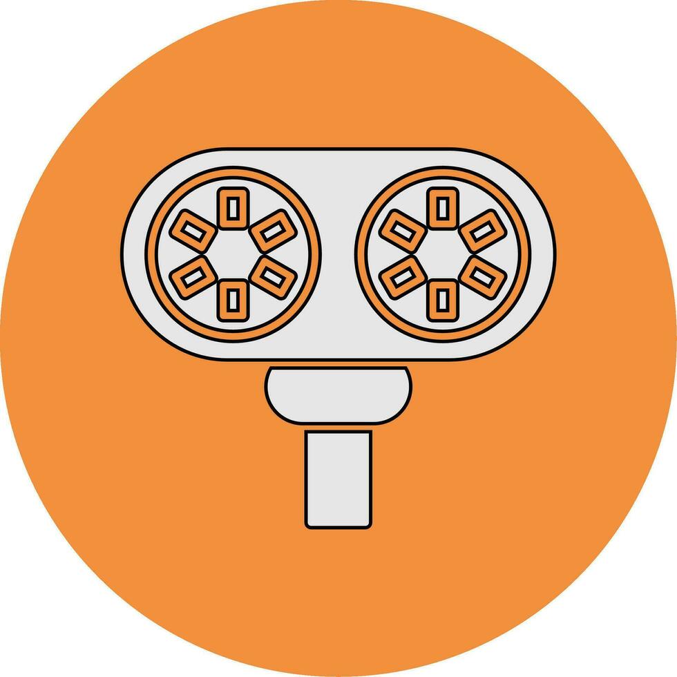 Stereoscope Vector Icon