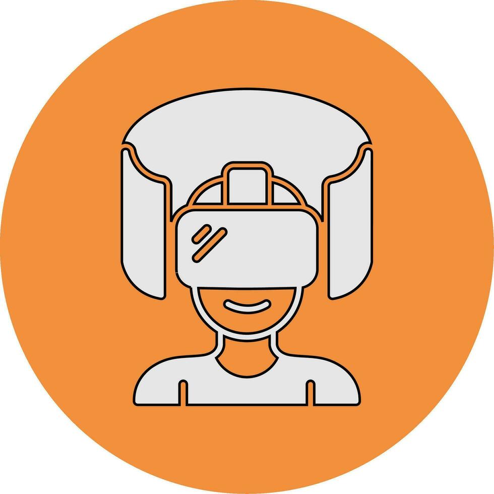 Augmented Reality Vector Icon