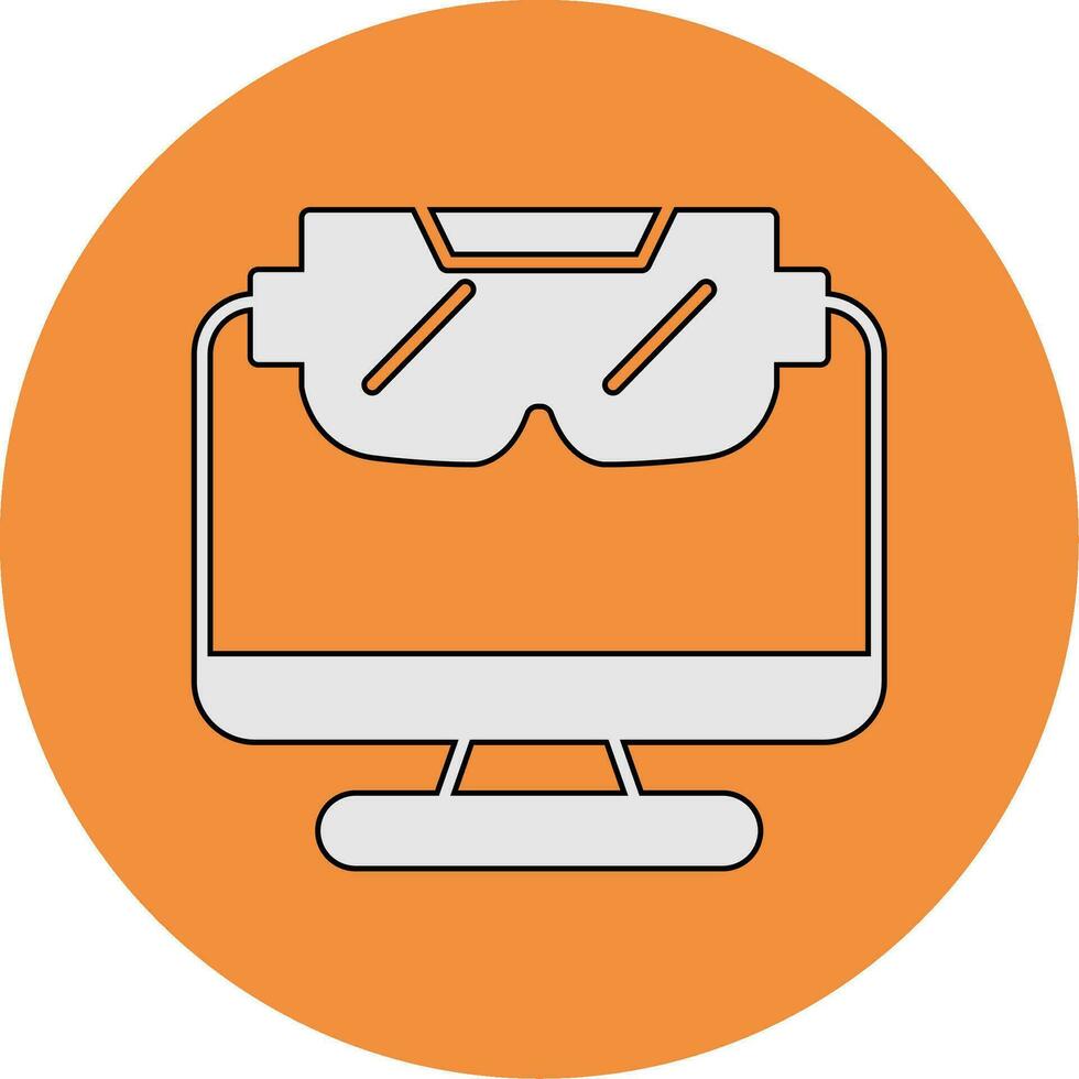 Vr Gaming Vector Icon