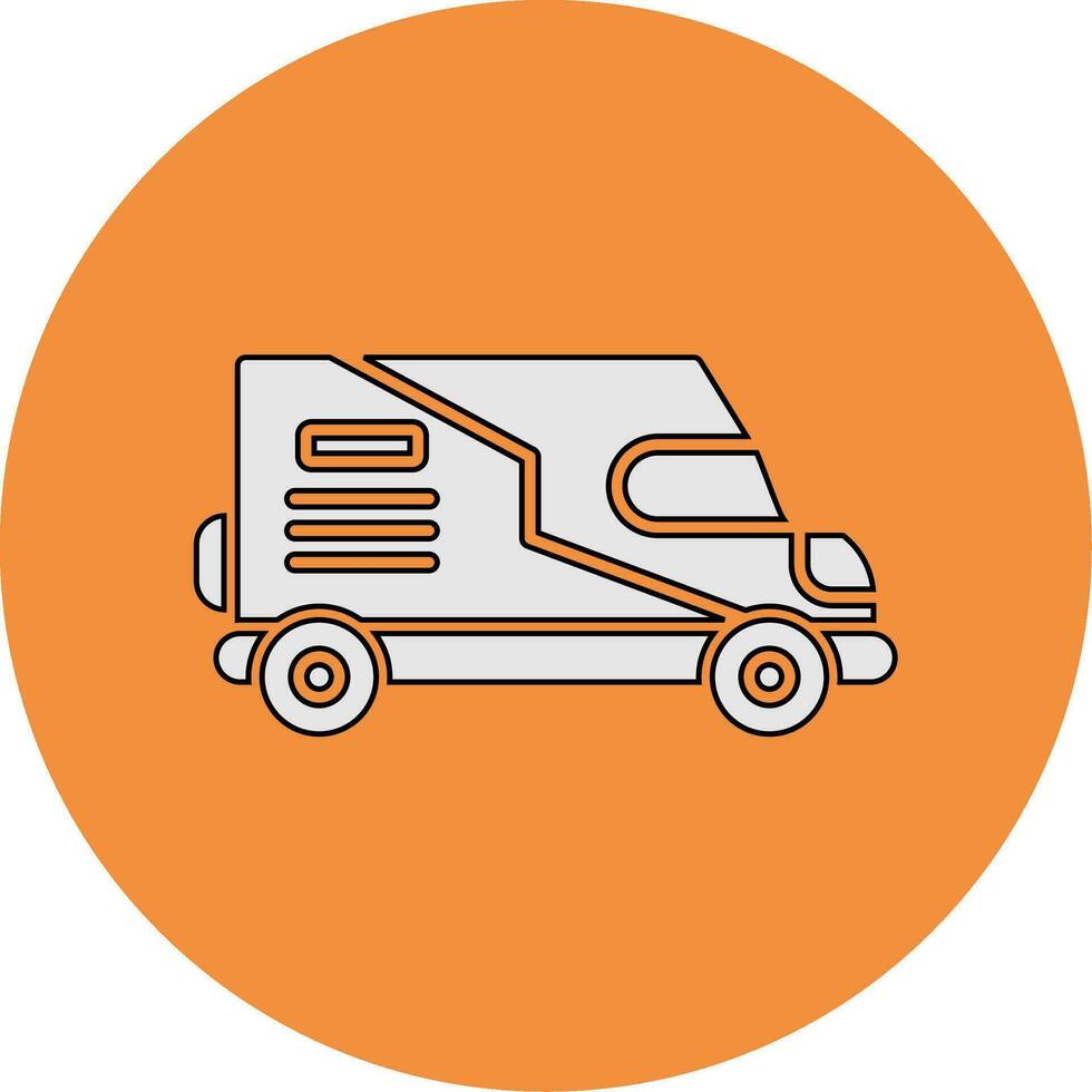 Minivan Vector Icon