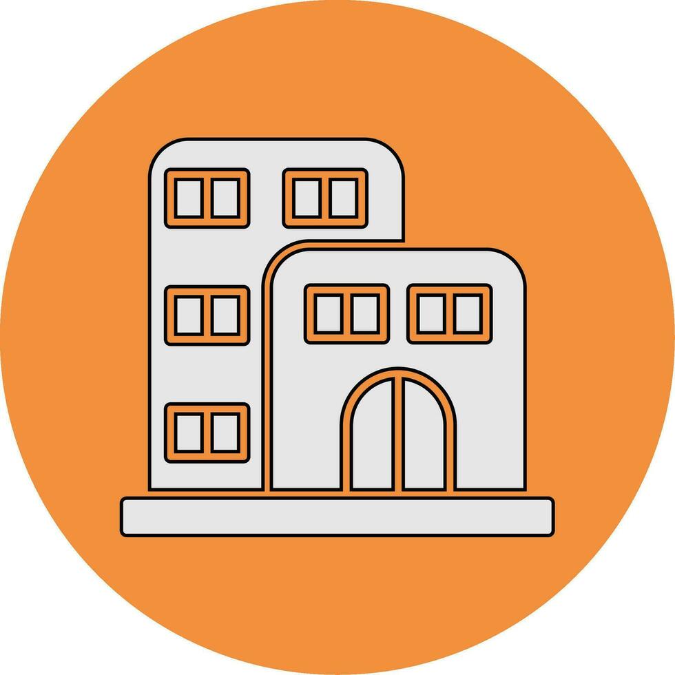 icono de vector de edificio