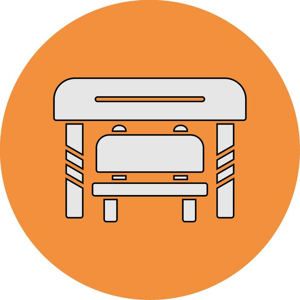 Bus Stop Vector Icon