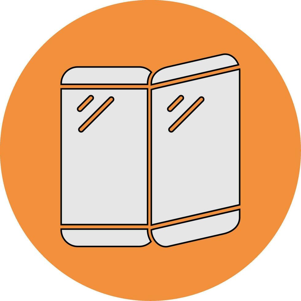 Foldable Phone Vector Icon