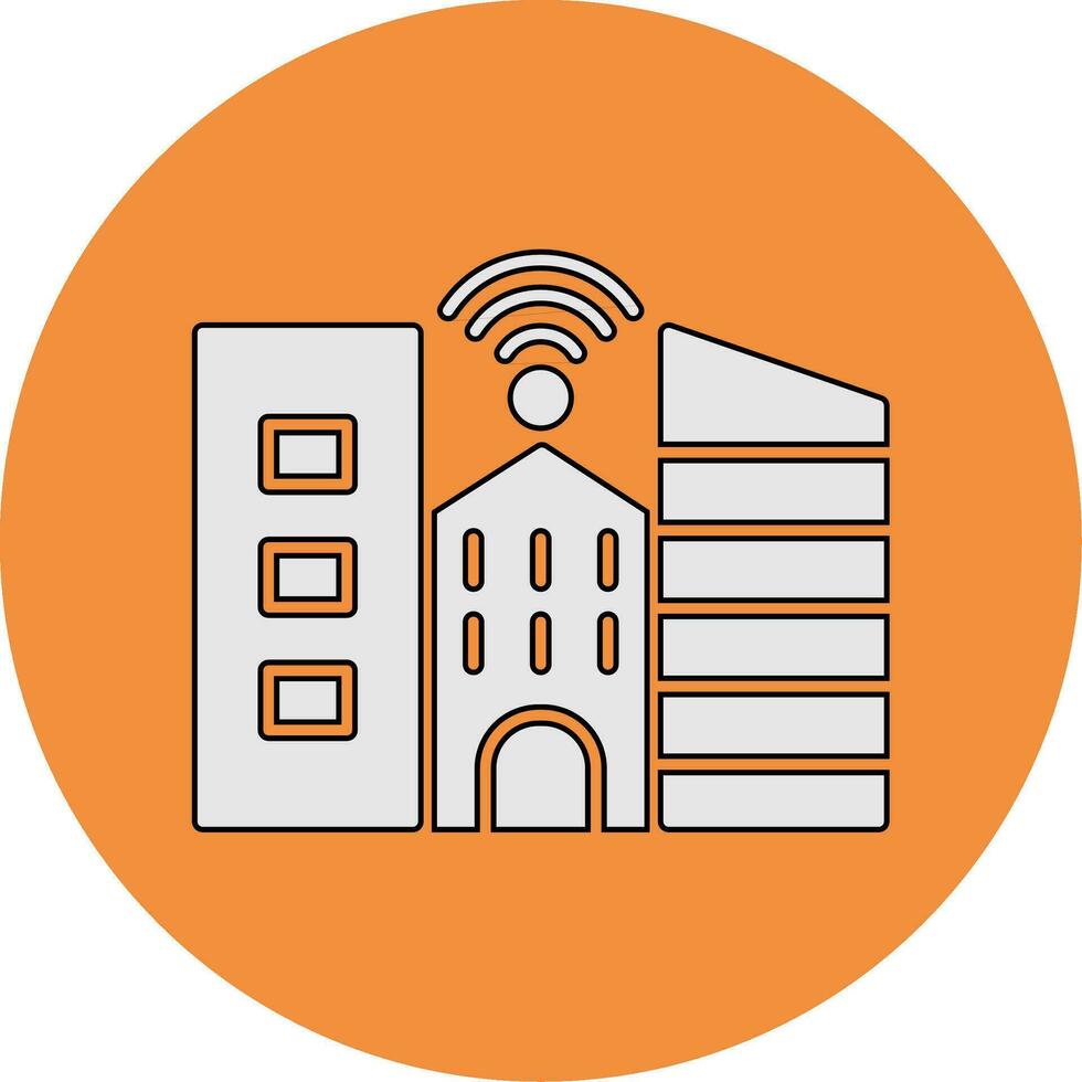 Smart City Vector Icon