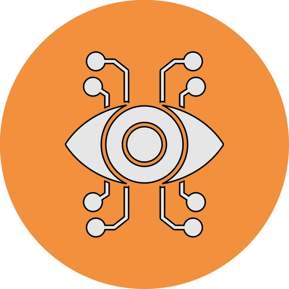 Bionic Eye Vector Icon