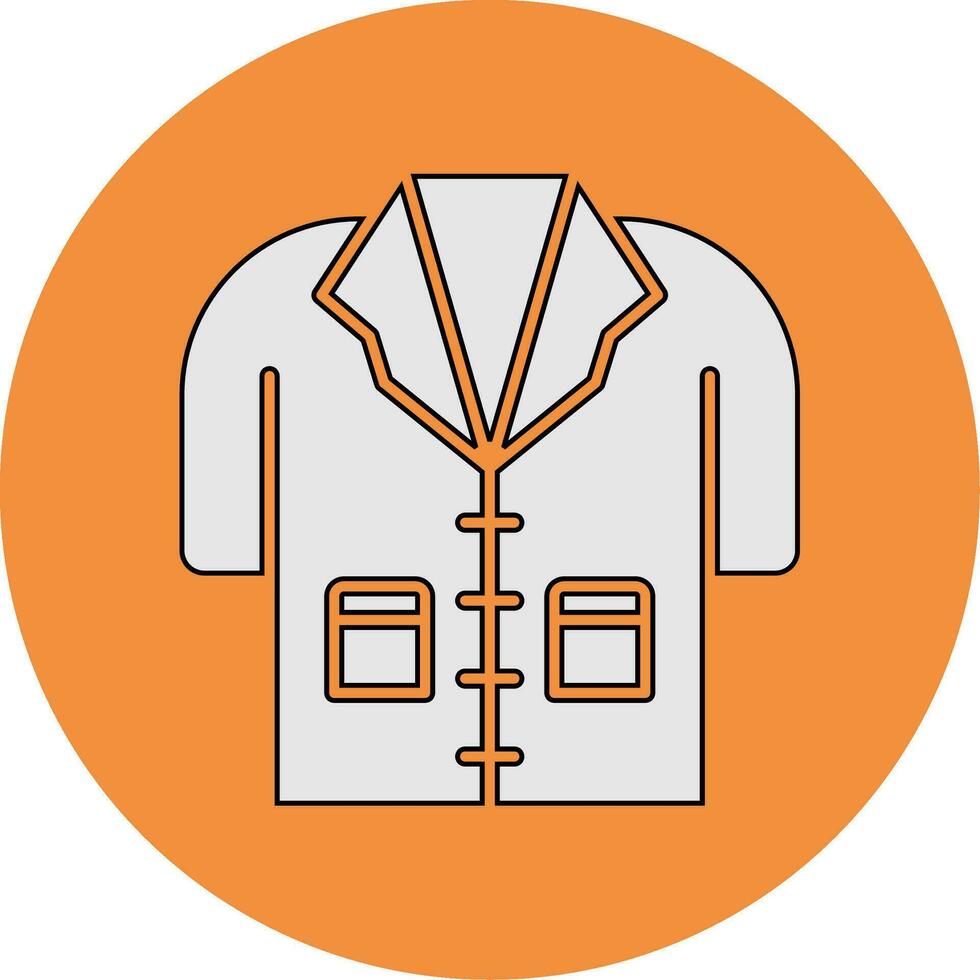 Lab Coat Vector Icon