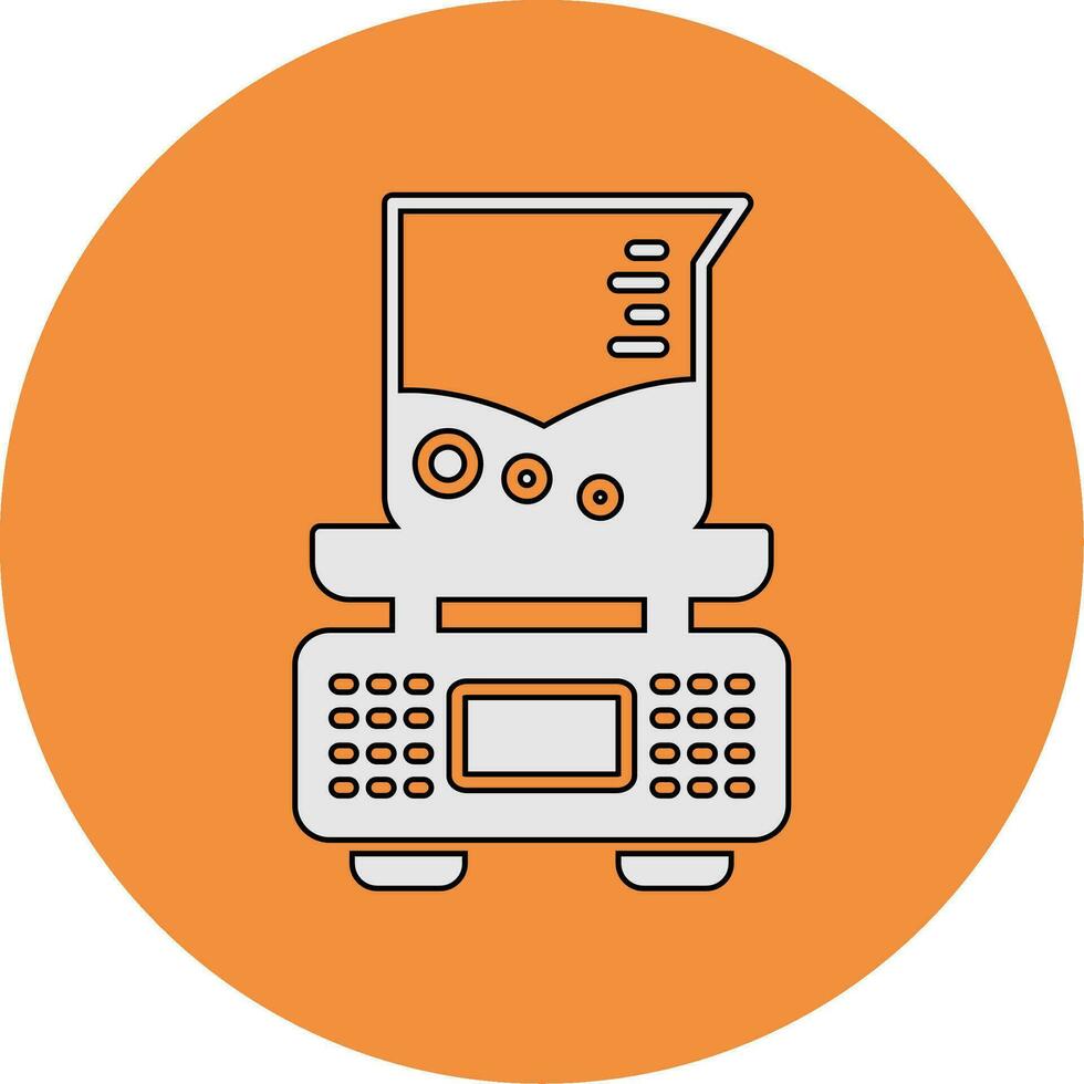 Chemical Weight Vector Icon