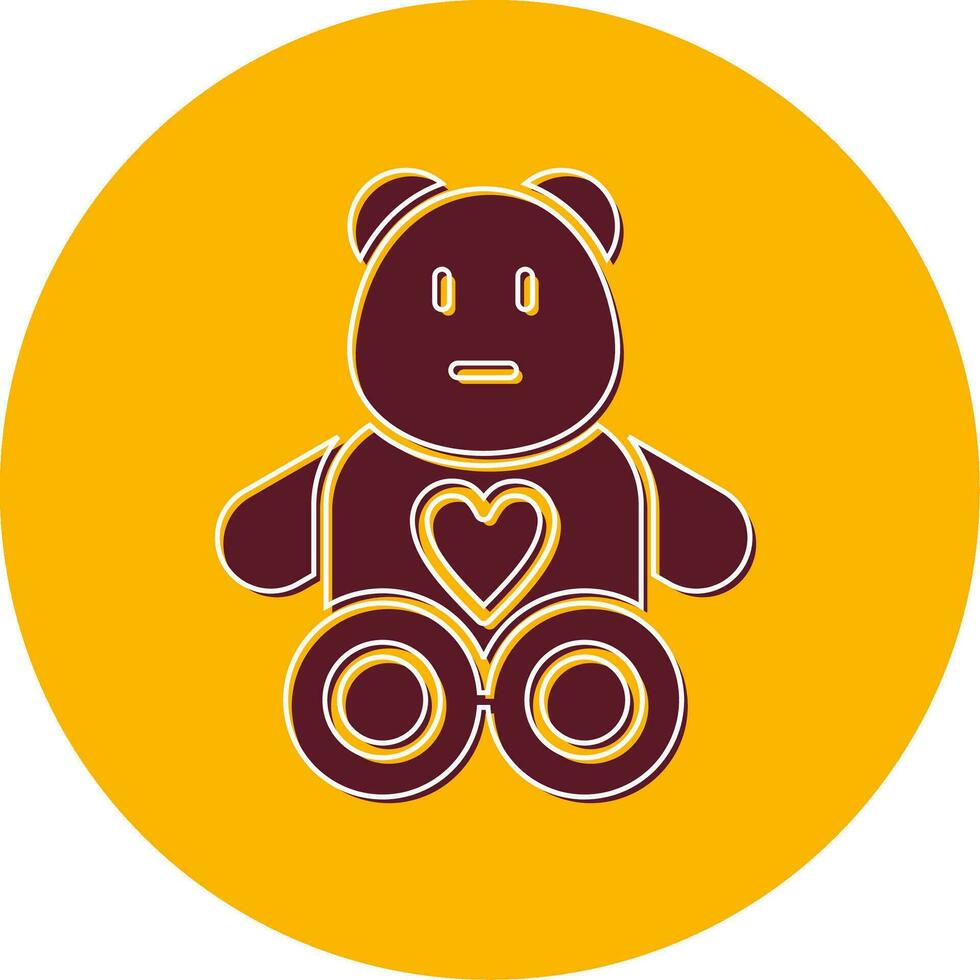 Teddy Bear Vector Icon