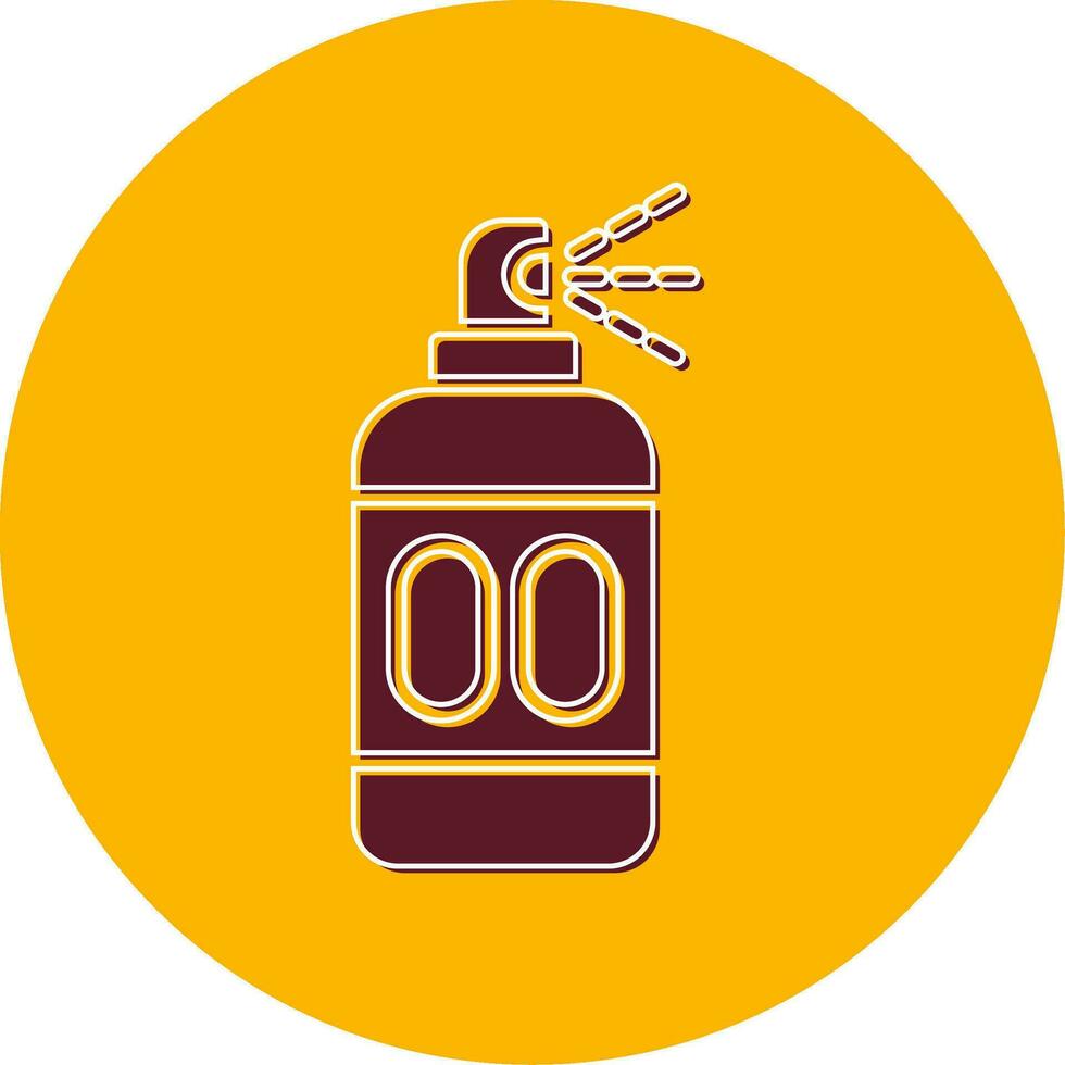 icono de vector de spray para el cabello