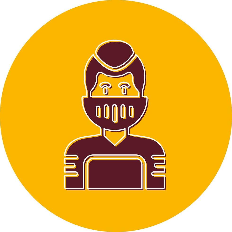 Cyborg Vector Icon