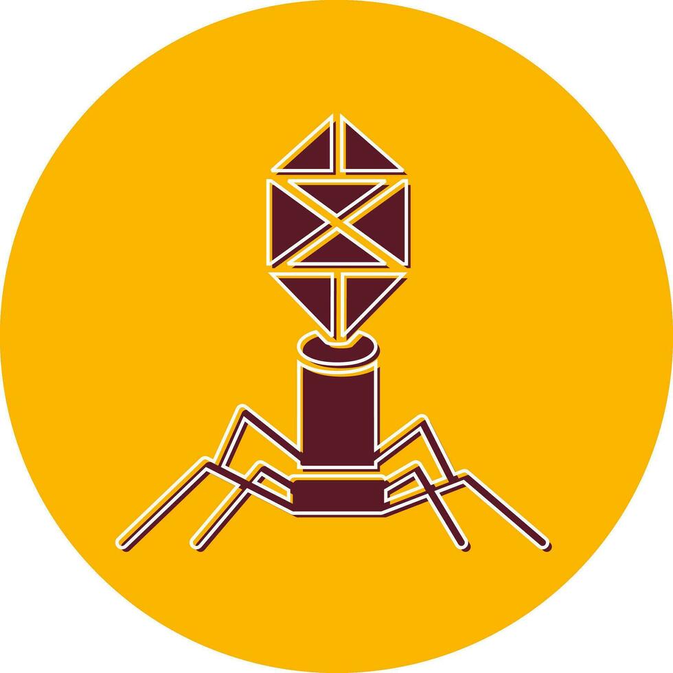 bacteriophage Vector Icon