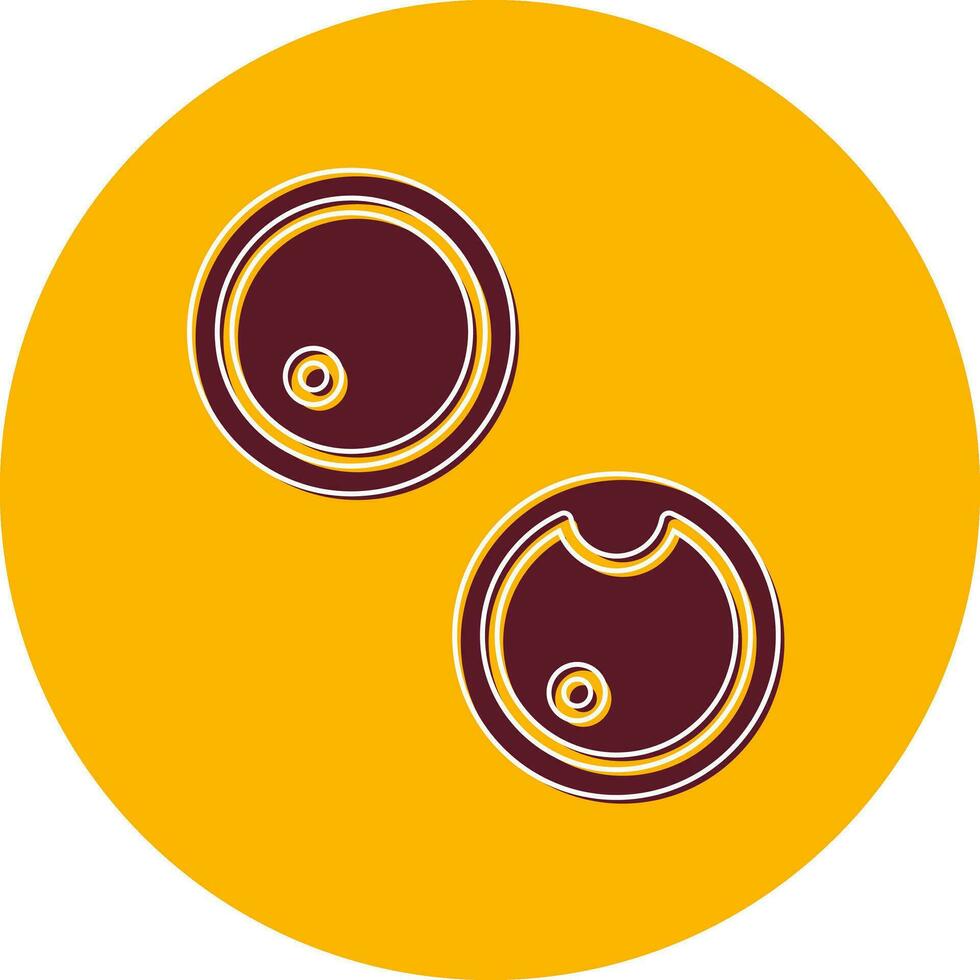 Chlorella Vulgaris Vector Icon