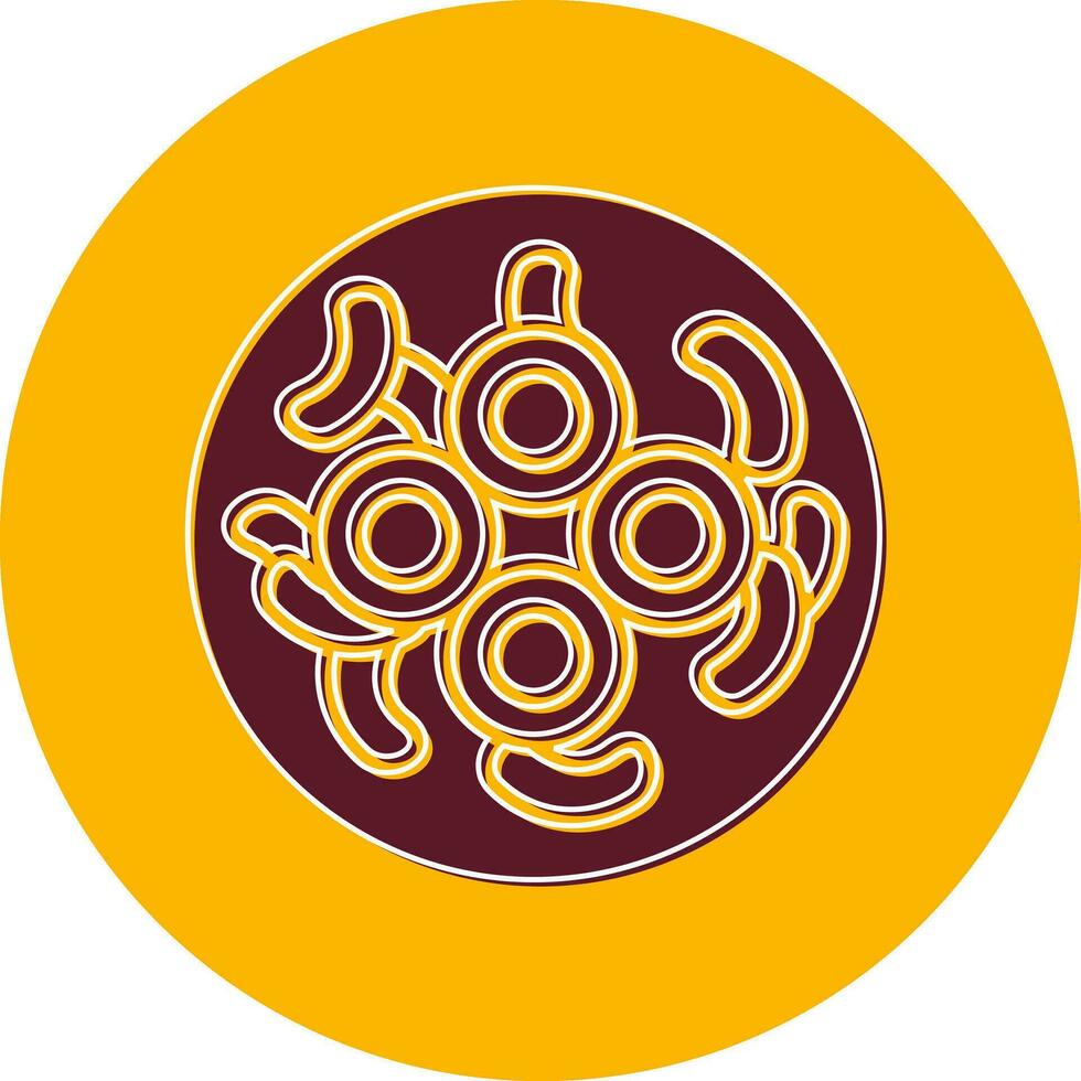 Gloeocapsa Cyanobacteria Vector Icon