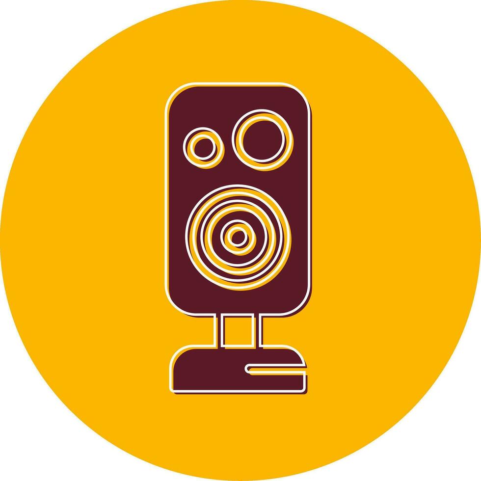 icono de vector de altavoz