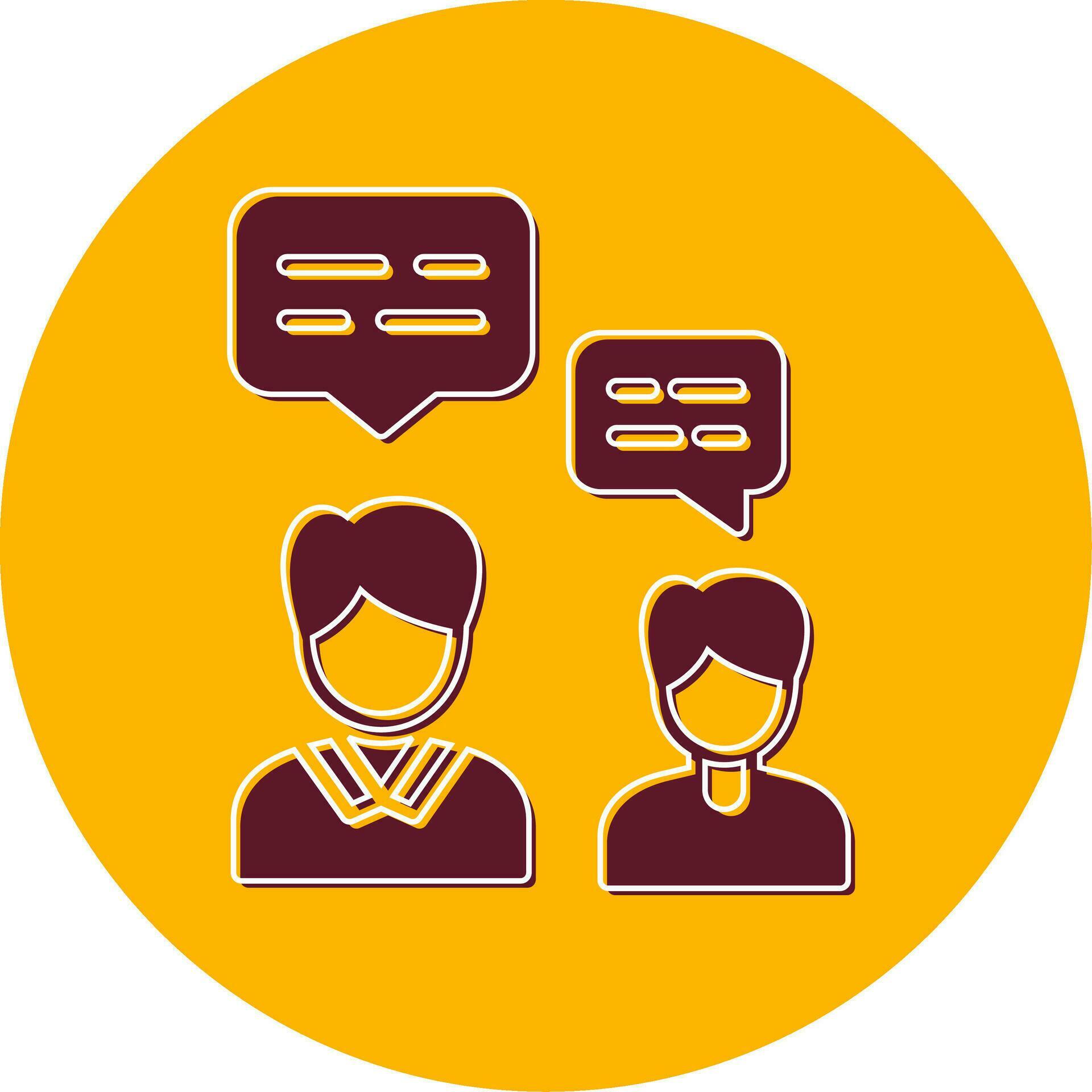 Talk Vector Icon 32740871 Vector Art at Vecteezy