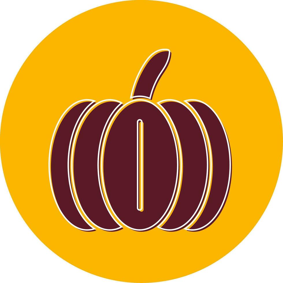 icono de vector de calabaza