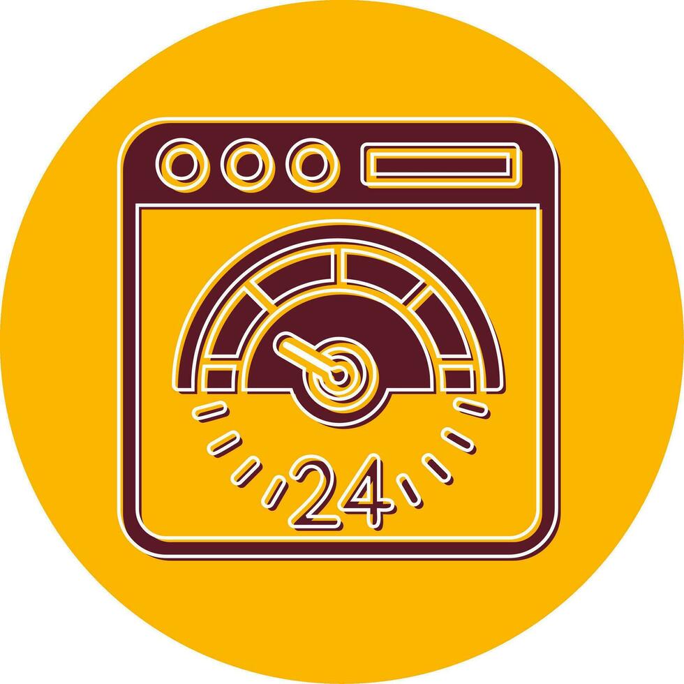 speed test Vector Icon
