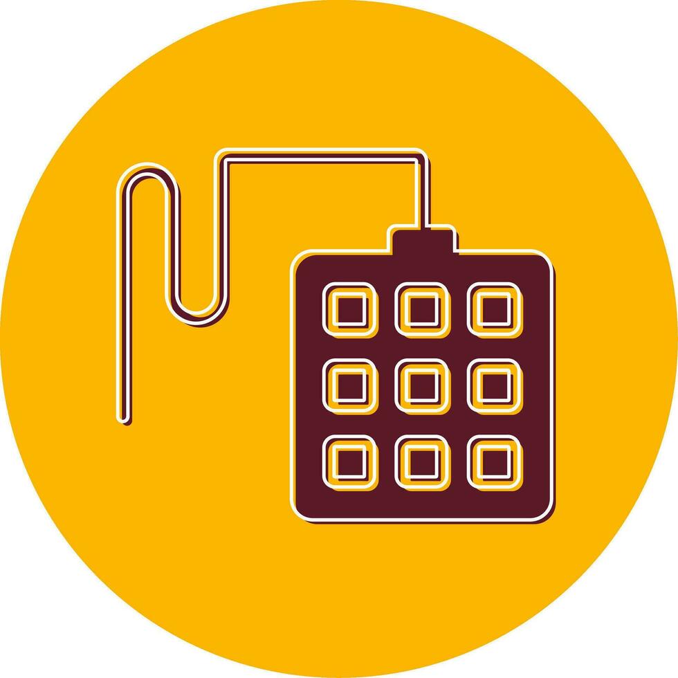 Keypad Vector Icon