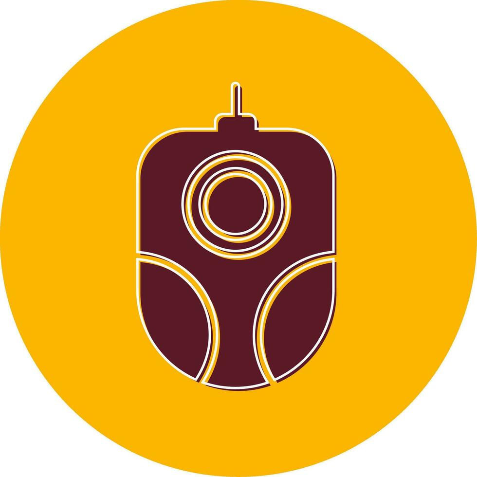 Trackball Vector Icon
