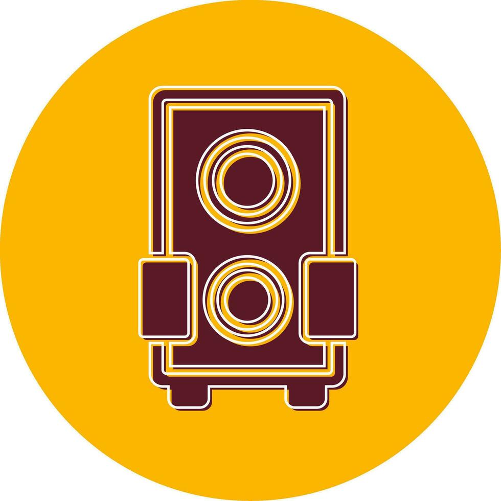 Subwoofer Vector Icon