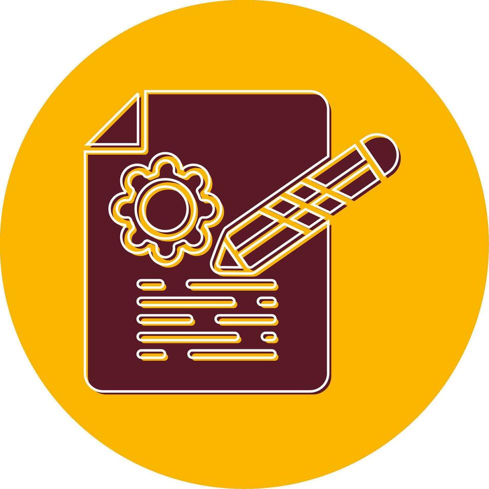 Contract Vector Icon