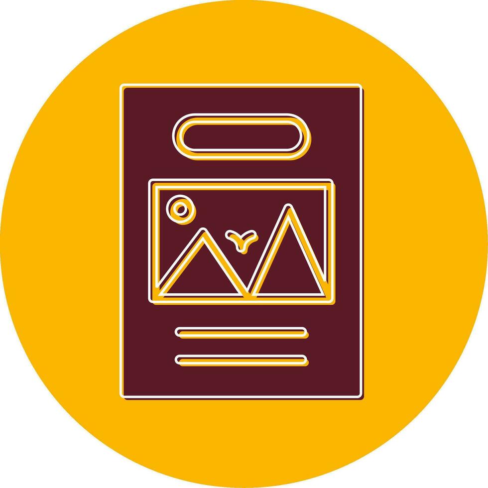 Posters Vector Icon