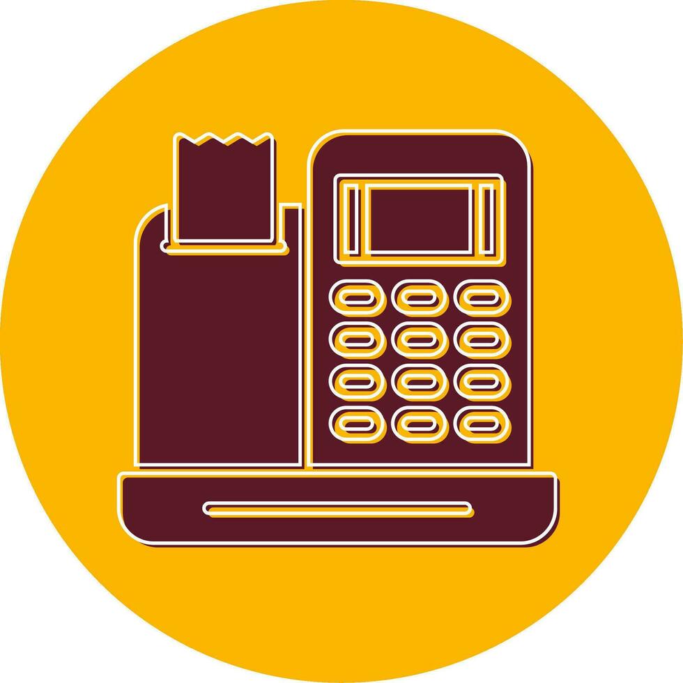 Cash Register Vector Icon