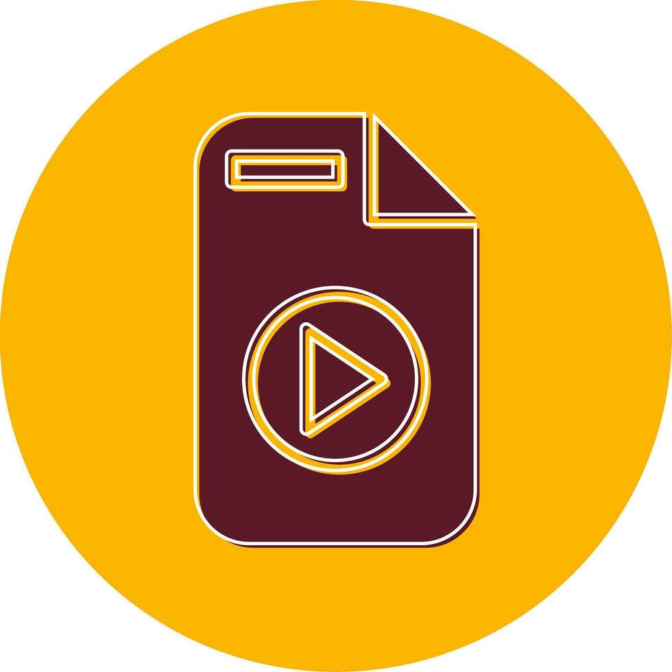 Video File Vector Icon